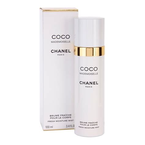 chanel mist spray|chanel mademoiselle body spray.